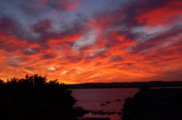 9/10/09 Sunrise Over the Hudson and Tarrytown. Photo Credit: Dave Zornow