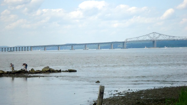 Tappan Zee Bridge from Piermont Pier, June 2013. Credit: Dave Zornow