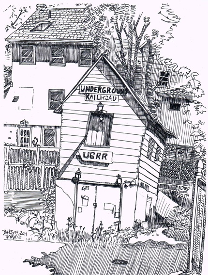 underground railroad_nyack sketch log