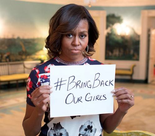 Michelle Obama_#Bring Back our Girls