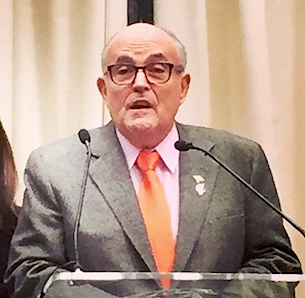 Photo: Rudy Giuliani. Credit: National Law Enforcement and Firefighters Children's Foundation