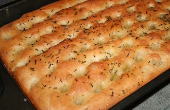 focaccia. Photo Credit: Wikipedia, Jennifer from SW Washington State, USA