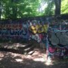 Tweed Tunnels at Camp Bluefields in Blauvelt State Park. Photo Credit: Isabel Allen