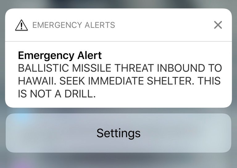 emergency alert