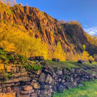 The plateau at Nyack Beach