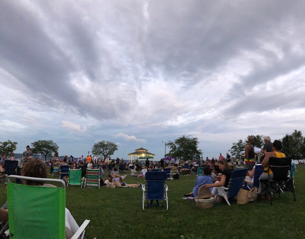 Music On The Hudson in Nyack Memorial Park, July 2019. Photo Credit: Dave Zornow