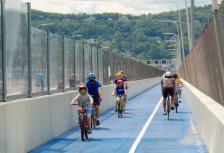 Mario Cuomo Bridge Shared Use Path 200615. Photo Credit: Dave Zornow