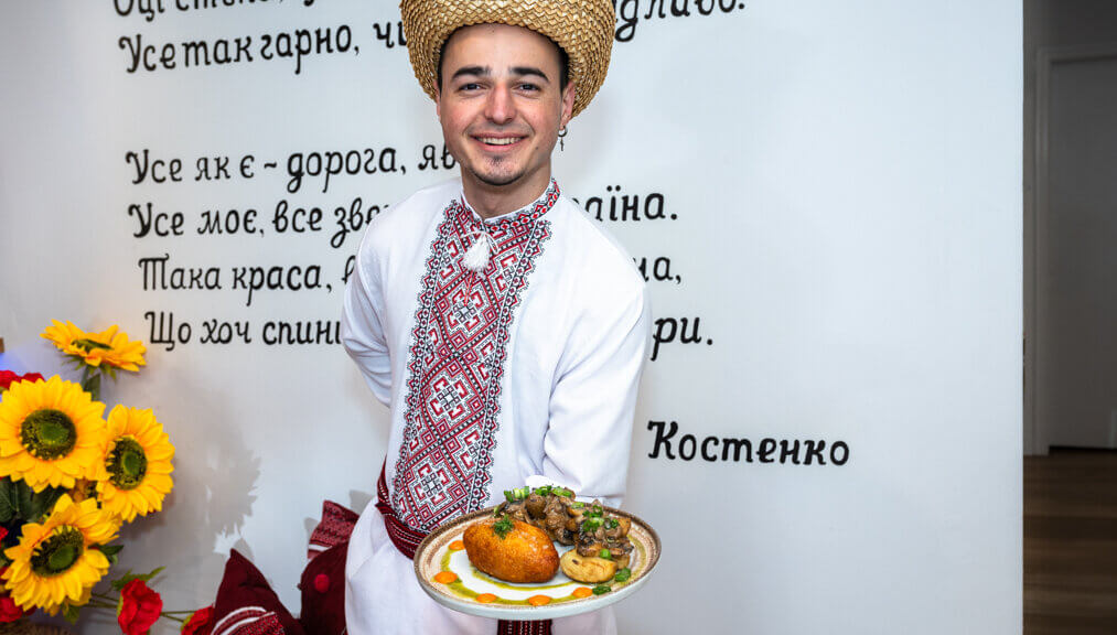 Ukranian Restaurant Serves Up More Than Comfort Food to Refugees Who