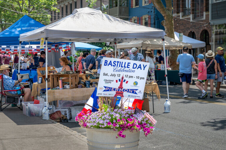 Vive Le Francophiles! At Piermont's annual Bastille Day celebration