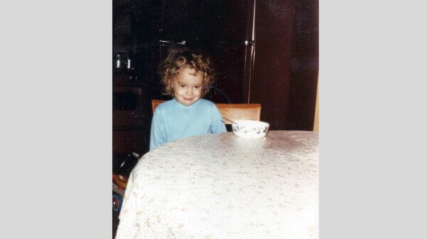 Image of Rockland Pride Center Executive Director Brooke Malloy as a child